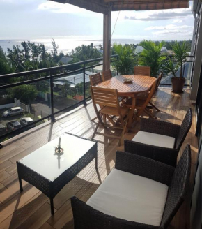 Appartement terrasse vue mer LeMaxime St Gilles les Bains